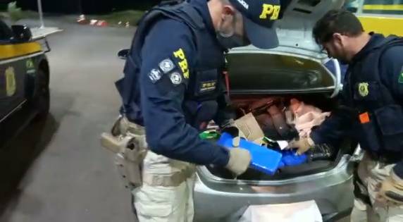 Os traficantes viajavam com o filho de 5 anos