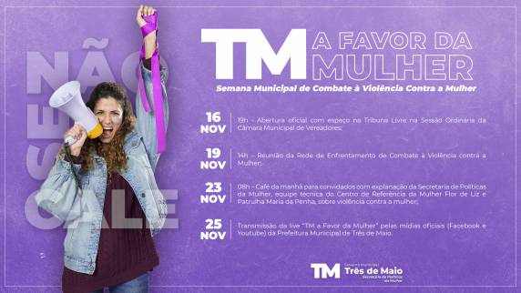 Programação será realizada de 16 a 25 de novembro