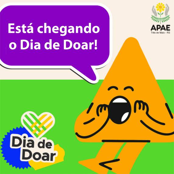 Apae de Três de Maio participa da campanha pelo oitavo ano