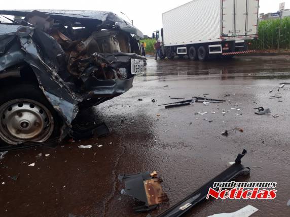 Idoso fica ferido em acidente na Av.Pasqualini em Três de Maio - foto 4