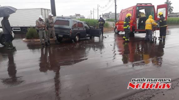 Idoso fica ferido em acidente na Av.Pasqualini em Três de Maio - foto 7