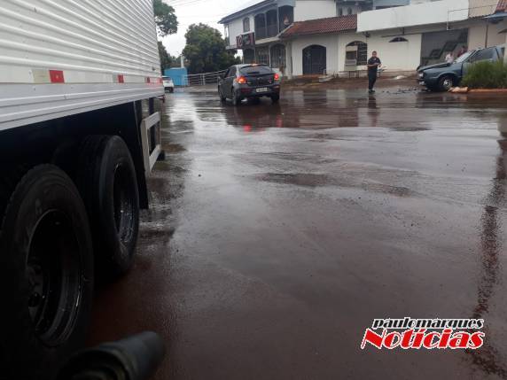 Idoso fica ferido em acidente na Av.Pasqualini em Três de Maio - foto 5