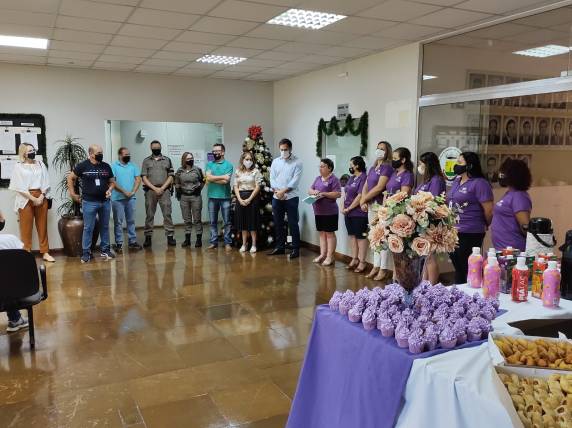 Secretaria de Políticas da Mulher realizou um café da manhã para explanar as atividades da Rede de Enfrentamento à Violência Contra a Mulher
