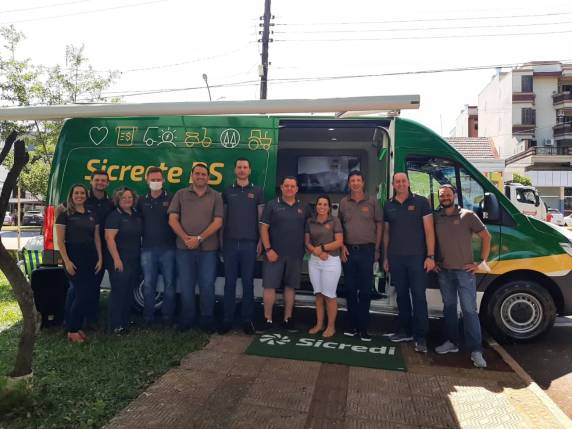 Unidade itinerante possibilitará que a cooperativa se aproxime dos associados e comunidade, além de reforçar os pilares sustentável e de inovação