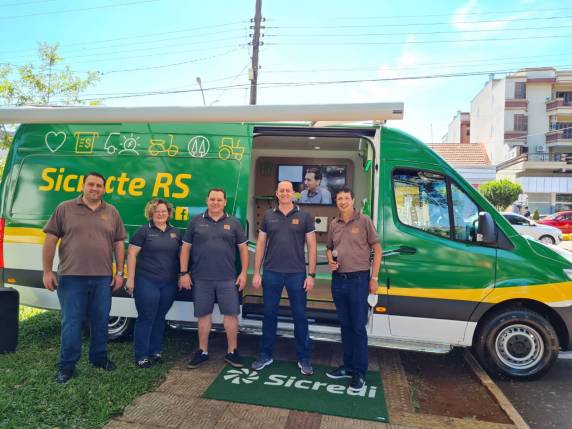 Sicredi Noroeste RS inaugura agência móvel - foto 2
