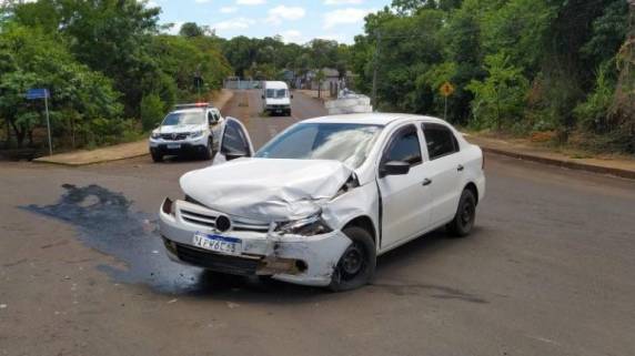 Quatro feridos em acidente de trânsito no Bairro Bom Pastor, em Lajeado