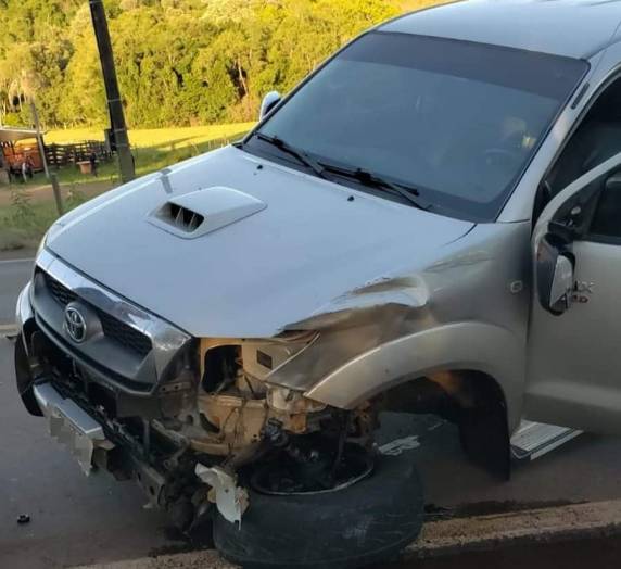 O acidente ocorreu no município de São Paulo das Missões