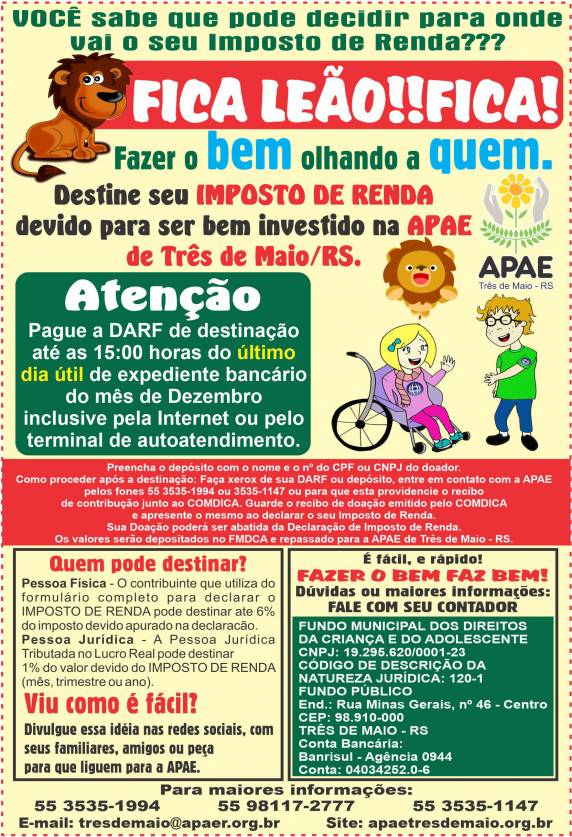 Para contribuir, é preciso pagar a DARF até o dia 30 de dezembro de 2021