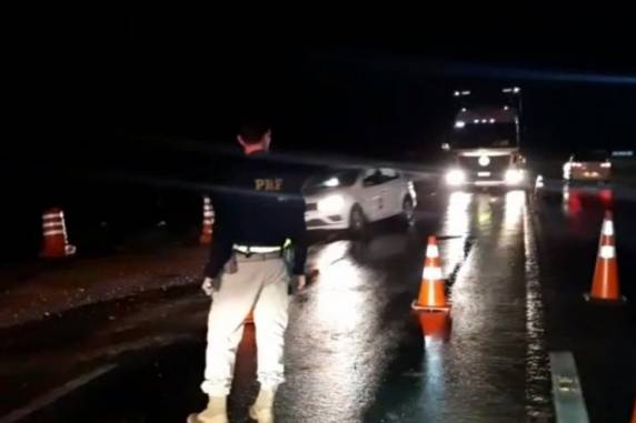 Tráfego no sentido Interior-Capital ocorre em apenas uma faixa no trecho do km 335
