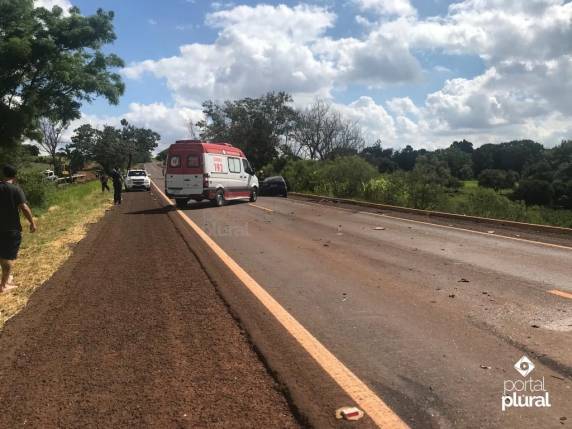Colisão entre carro e caminhão deixa um morto e um ferido no Anel Rodoviário em Santa Rosa - foto 3