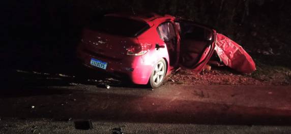 Ônibus da Ouro e Prata que vinha para Crissiumal se envolveu em acidente com morte em São José do Herval - foto 4