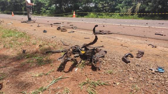 Acidente com morte na RSC 472 em Santa Rosa - foto 2