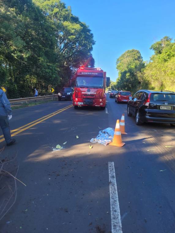 Pedestre e motociclista morrem em acidente de trânsito na SC-135 - foto 4