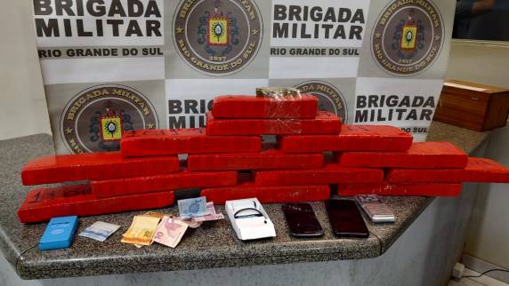 Mais um duro golpe no tráfico em Ijuí.