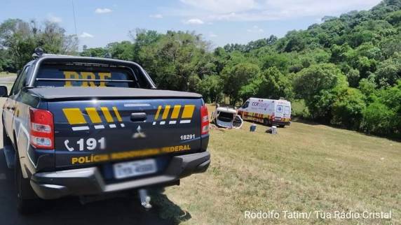 Polícia Rodoviária Federal atende acidente na BR 386 no trevo de acesso a Mormaço - foto 3