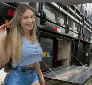 Caminhoneira Musa e influencer Aline Ouriques sofre grave acidente no Mato Grosso - foto 3
