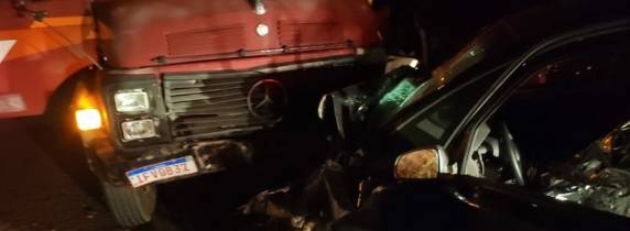 Acidente ocorreu no km 310 da rodovia, por volta das 21h desta quinta-feira
