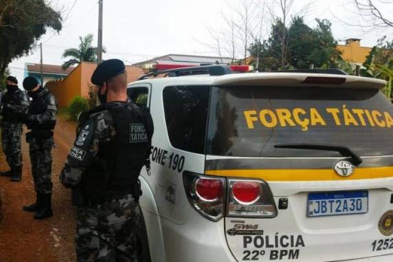 Conforme a Brigada Militar, suspeito de ser o autor do duplo homicídio foi preso