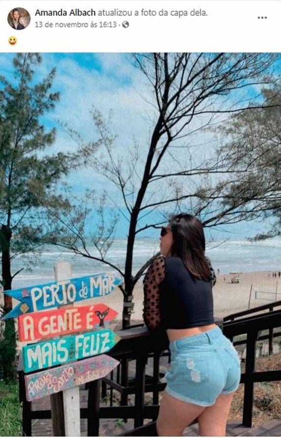 Caso Amanda Albach: perícia apontou que vítima foi amordaçada e agredida antes de morrer, diz delegado - foto 3
