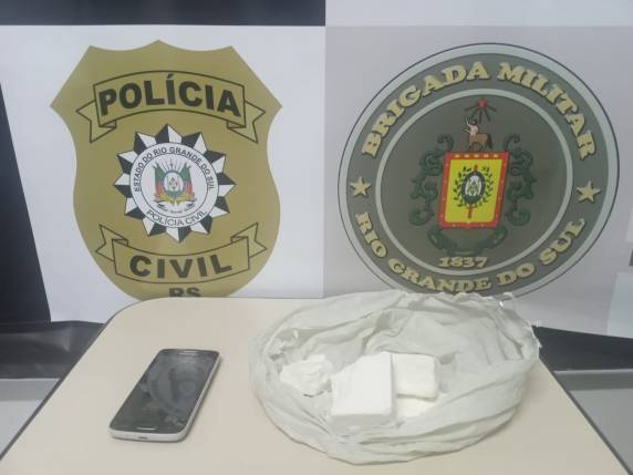 A prisão ocorreu na localidade do Km 10, em Três de Maio