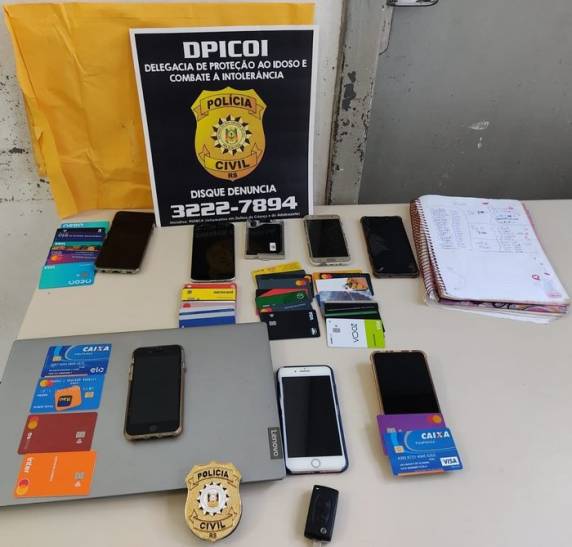 Grupo foi identificado pela Polícia Civil em pelo menos um golpe com prejuízo de mais de R$ 90 mil às vítimas