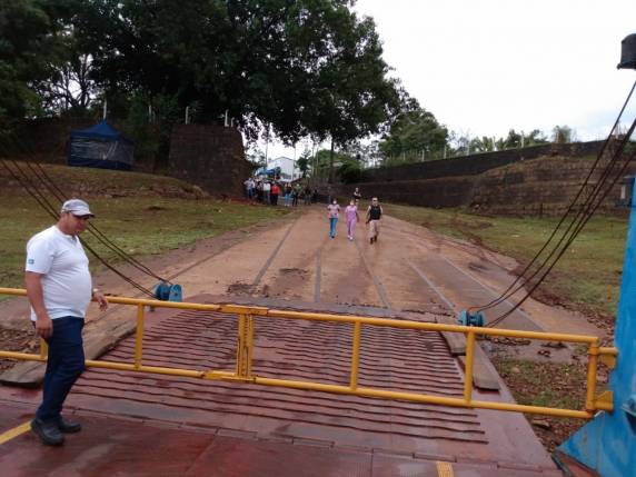 Reabertura de fronteira pela Aduana de Porto Mauá - foto 4