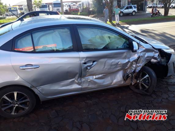 Acidente com danos materiais na RS 342 em Três de Maio - foto 2