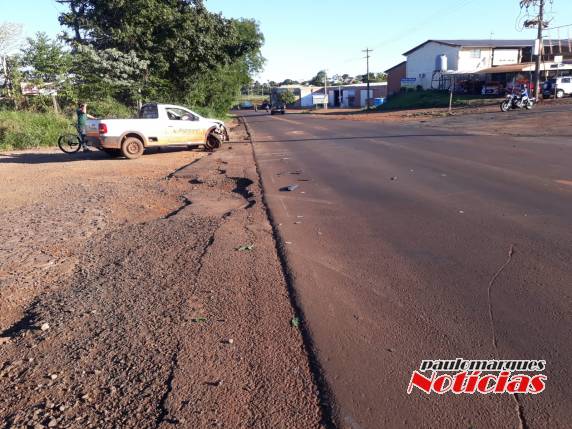 Acidente com danos materiais na RS 342 em Três de Maio - foto 6