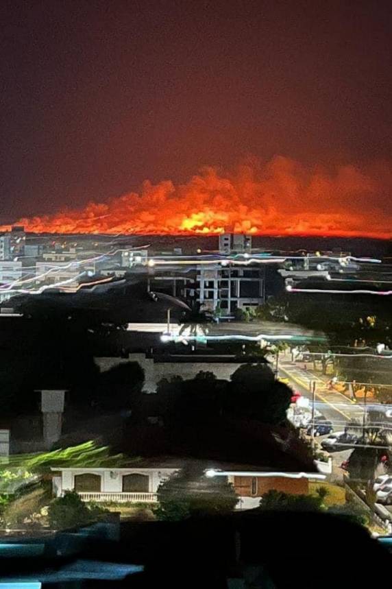 Incêndio na fronteira com a Argentina é avistado na região central de São Borja - foto 5
