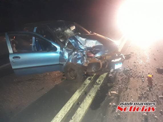 Homem morre em colisão frontal entre motocicleta e automóvel na BR 472 em Três de Maio - foto 3