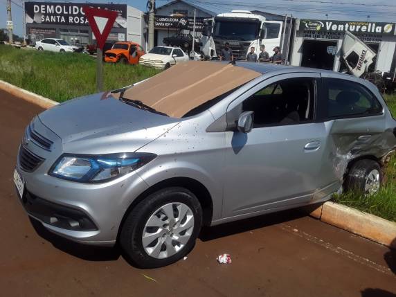 Acidente de trânsito no Anel Rodoviário de Santa Rosa - foto 2