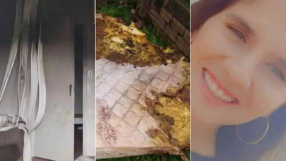 Gabriel Moraes disse que passava na rua no momento do incêndio que ocorreu em Xaxim. Ao chegar na residência, ele disse que chegou a escutar os gritos da mulher e o choro do bebê.
