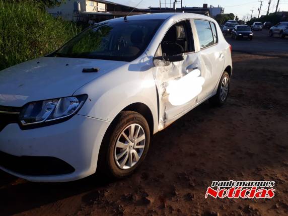 Acidente envolve carro e moto na Área Industrial em Três de Maio - foto 3