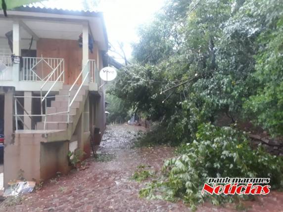 Temporal provoca danos na cidade e no interior de Três de Maio - foto 2