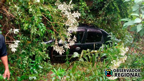 Acidente envolvendo dois veículos na ERS 518 entre Braga e Campo Novo - foto 2
