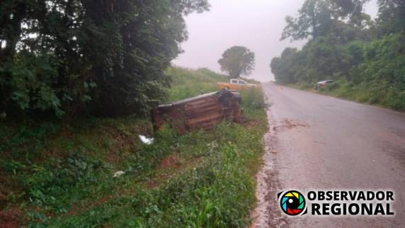 Acidente envolvendo dois veículos na ERS 518 entre Braga e Campo Novo - foto 3