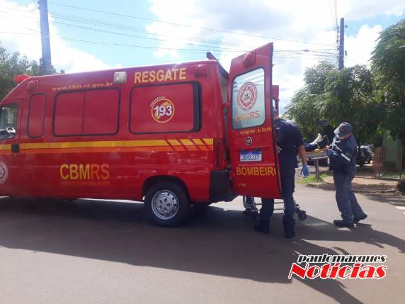 Motociclista fica ferido em acidente no bairro Oriental em Três de Maio - foto 2
