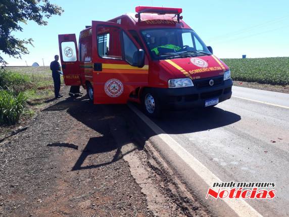 Veículo capota após colisão na RS 342 em Três de Maio - foto 6