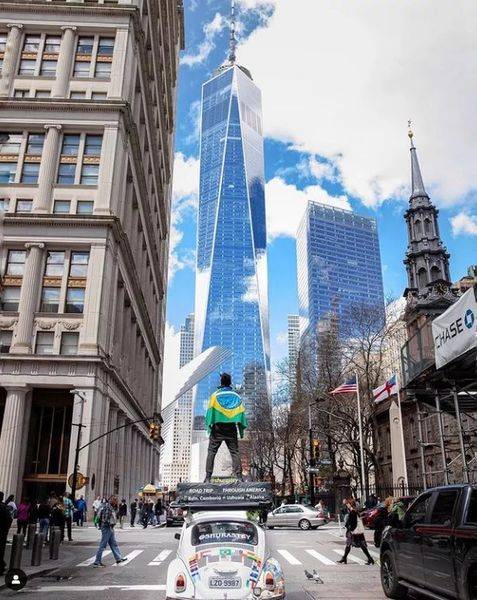 Fusca de Balneário Camboriú já passou por 16 países e circula pela Times Square, em Nova York - foto 4
