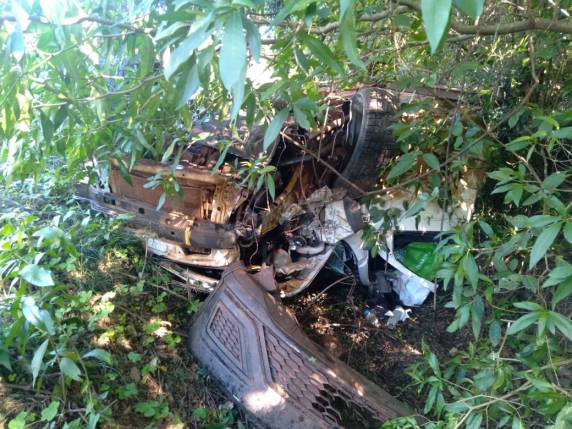 Acidente na BR 392 entre Cerro Largo e Guarani - foto 3