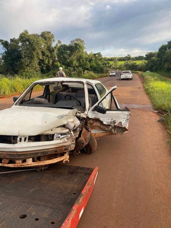 Colisão frontal deixa condutora ferida na ERS-330 em Tenente Portela - foto 2