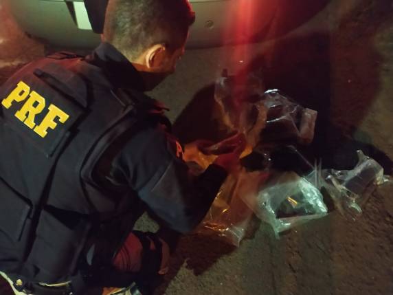 Ação de fiscalização da PRF ocorre durante evento da ExpoFred