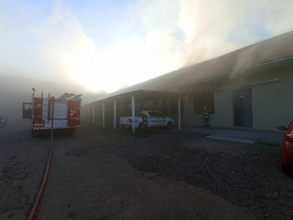 Incêndio atinge Quartel da Brigada Militar de Passo Fundo - foto 2