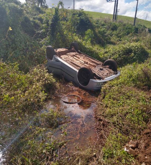 Acidente em Xanxerê ocorreu no início da tarde deste sábado