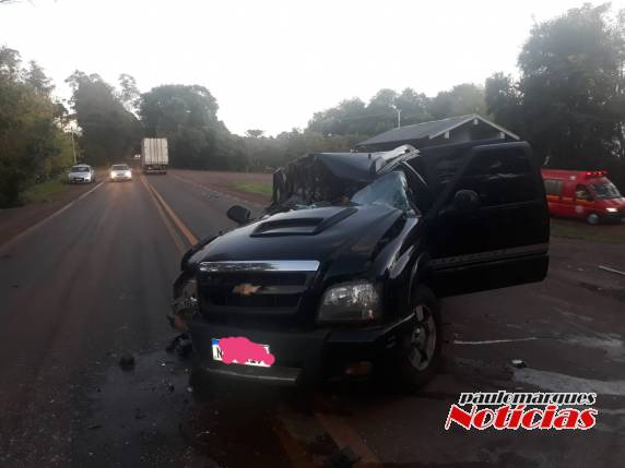 Duas pessoas ficam feridas em grave acidente na RS 342 em Três de Maio - foto 4