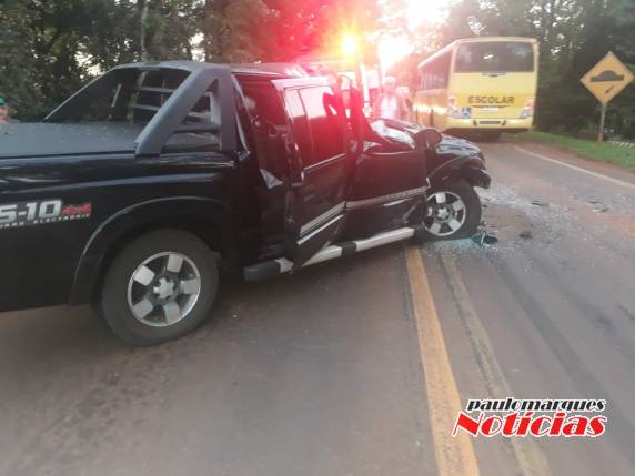 Duas pessoas ficam feridas em grave acidente na RS 342 em Três de Maio - foto 2