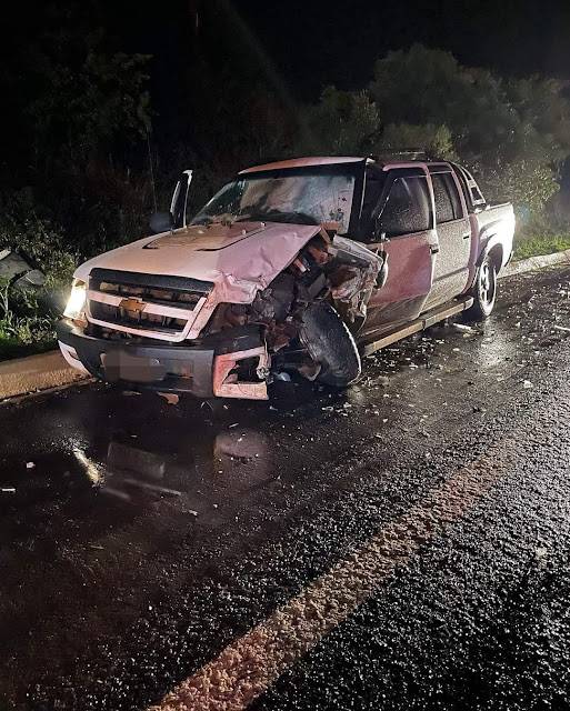Colisão frontal na BR 285 em Vacaria - foto 2