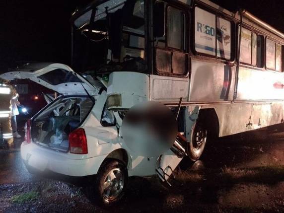 Caso mais recente ocorreu em Frederico Westhpalen, onde um carro saiu da pista na BR-386