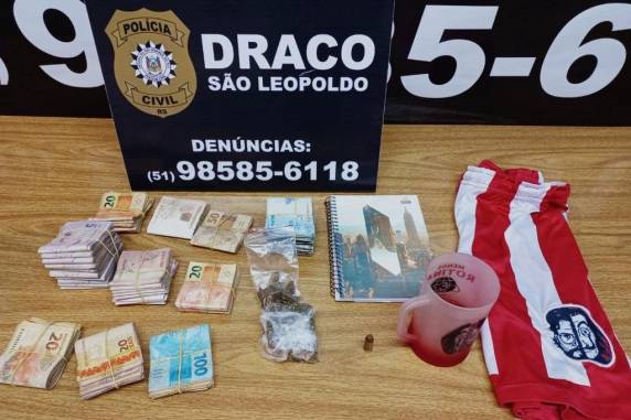 Ação de combate ao tráfico de drogas prende líder de facção em Portão e dá prejuízo de R$ 13 mil a criminosos - foto 3
