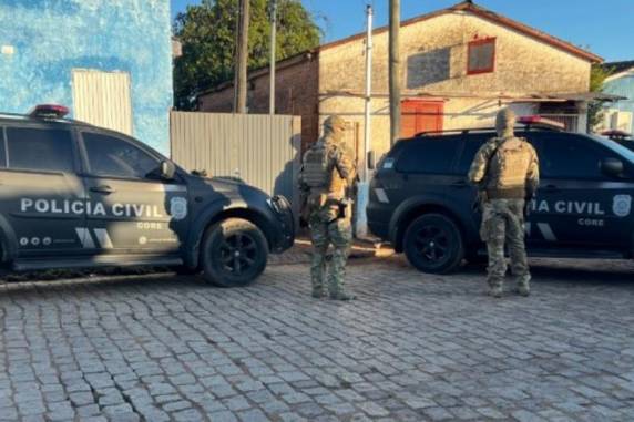 Cinco pessoas foram presas em Encruzilhada do Sul e outras duas em Canoas, nesta sexta-feira